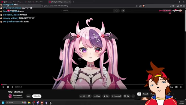 Ironmouse's video "Why I left VShojo"