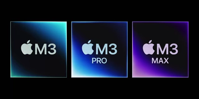 Apple M3, M3 Pro, and M3 Max chips