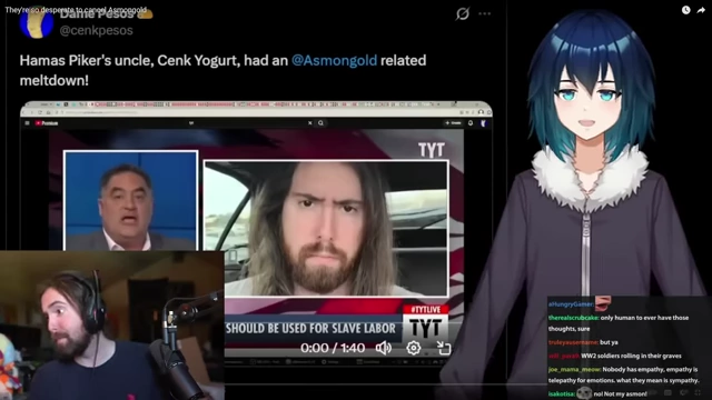 Asmongold观看Cenk Uygur曲解其关于示威者言论的片段