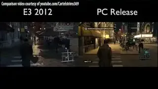 Watch Dogs E3 2012与PC版本对比