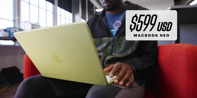 MacBook Neo，售价 599 美元