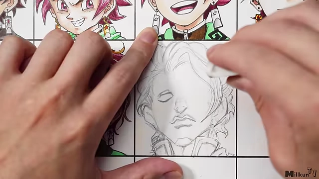 Tanjiro in One Piece style