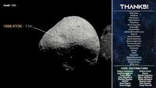 An image of asteroid 1998 KY26, the final target for Hayabusa2's extended mission.