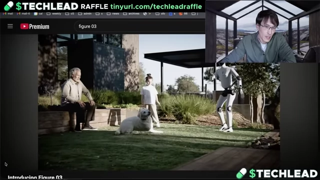 Promotional footage of a "Figure 03" robot, illustrating the hype around advanced robotics