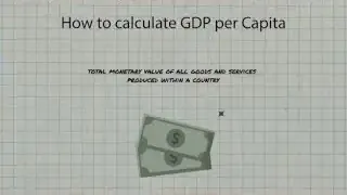 How to calculate GDP per Capita
