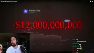 屏幕上显示Roblox市值下降120亿美元。
