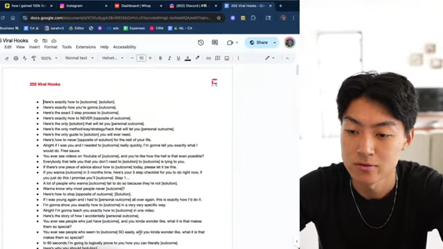 List of 255 Viral Hooks for Content Ideation