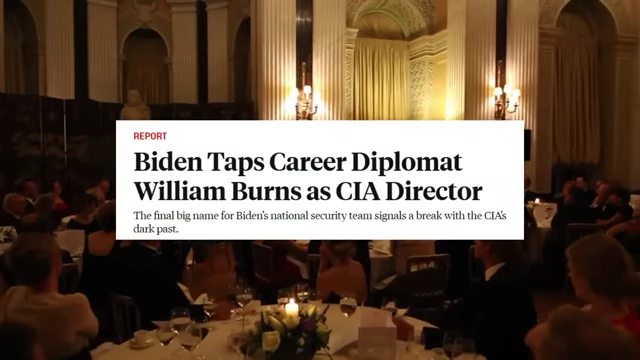 News headline announcing Biden's nomination of William Burns as CIA Director.