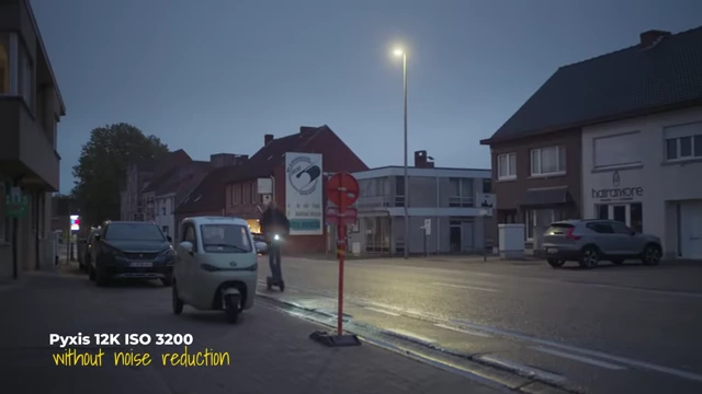 Pyxis 12K Low Light Footage at ISO 3200 without Noise Reduction