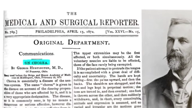Dr. George Huntington's essay 'On Chorea' from 1872
