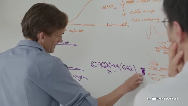 Scientists collaborating to identify the Huntington's gene