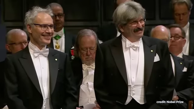 Viktor Ambros and Gary Ruvkun receiving the Nobel Prize for their microRNA discovery