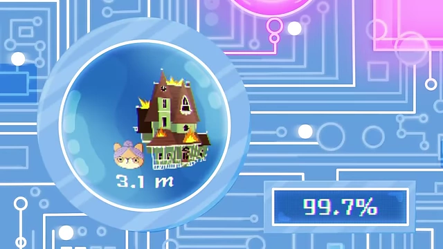 The user defines a future function to maximize the mother's distance from the building's center.