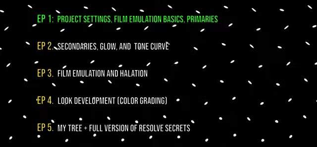 Series roadmap in DaVinci Resolve