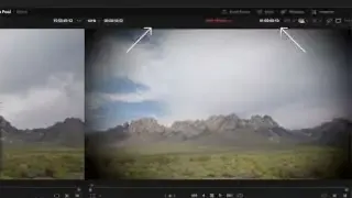 ![A screenshot of the DaVinci Resolve interface with arrows pointing to the top bar where focus indicators might appear around panels.](sb0011_t00.01.50.webp)