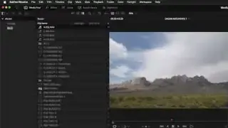 A screenshot of the DaVinci Resolve Media Pool showing created bins named "Footage", "Audio", and "Graphics