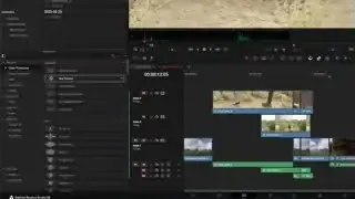 A screenshot of DaVinci Resolve