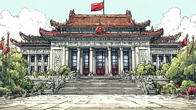 Traditional Chinese government building
