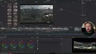 DaVinci Resolve showing DJI clips converted to Rec. 709