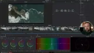 Hue vs Hue curve adjustment for ocean water