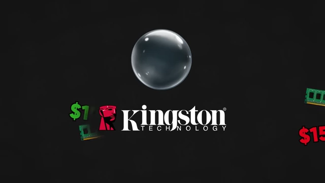 A graphic showing Kingston Technology, illustrating how the increased cost of RAM chips will be passed on to consumers.