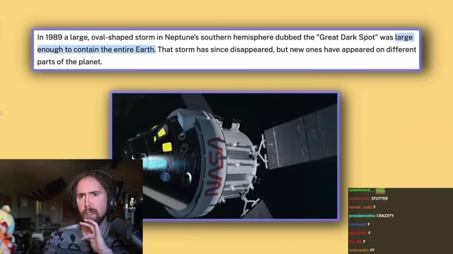 关于海王星大暗斑的真实信息