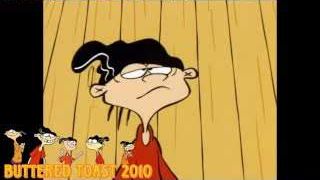 The animated character Double D from "Ed, Edd n Eddy," representing the speaker, appearing exasperated.
