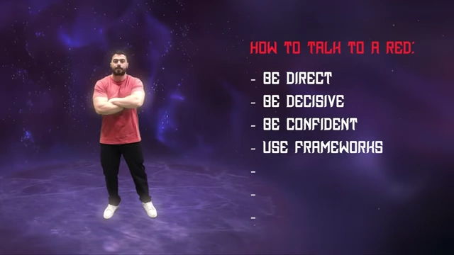 Key strategies for effective communication with a Red personality type