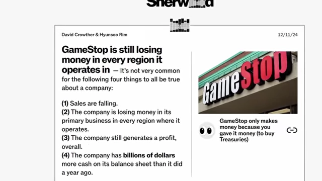 Article detailing GameStop's financial losses across all operating regions