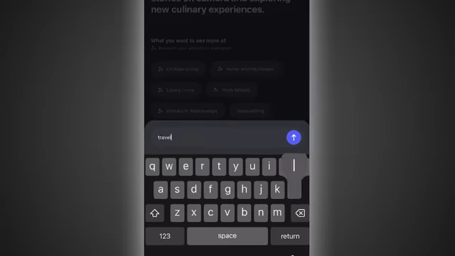 Screenshot of Instagram's "Tune Your Algorithm" feature for adjusting feed preferences