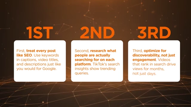 Three-step guide for optimizing social media content for search and discoverability