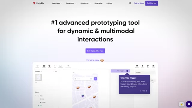 ProtoPie, an advanced prototyping tool for dynamic interactions