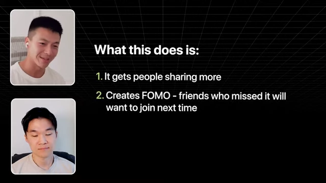 The dual impact of Lobby's group picture feature: increased sharing and creation of FOMO