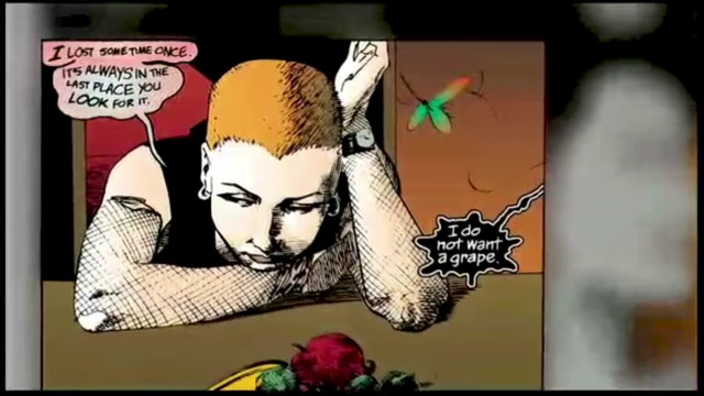 Delirium offering peculiar advice about "losing time"