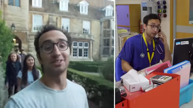 Ali Abdaal's career pivot from medical school and doctor to full-time YouTuber.