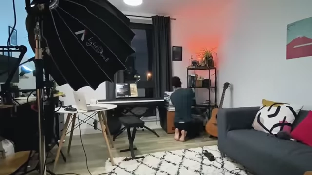 Ali Abdaal working on his YouTube channel as a side hustle in its early days.