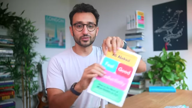 Ali Abdaal's book "Feel-Good Productivity," which emphasizes enjoyment in work.