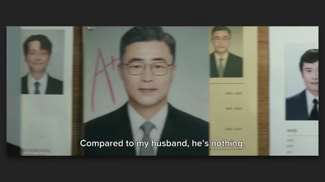A series of passport-style photos of various men, labeled as candidates, in "No Other Choice."