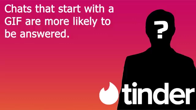 GIFs are more likely to get a response than text messages.