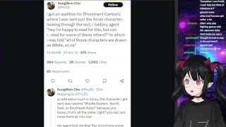 ProZD's deleted tweet about being typecast as an Asian voice actor