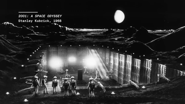 Production still from 2001: A Space Odyssey