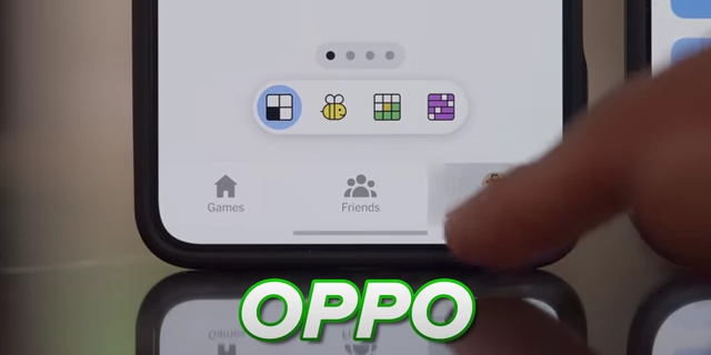 OPPO上NT Games应用的无动画底部导航栏