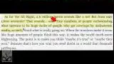 Text overlay: "Their numbers of people orchestrating what appears to be huge mobs of people who get coverage by mainstream media, as such, cloud what is really going on."