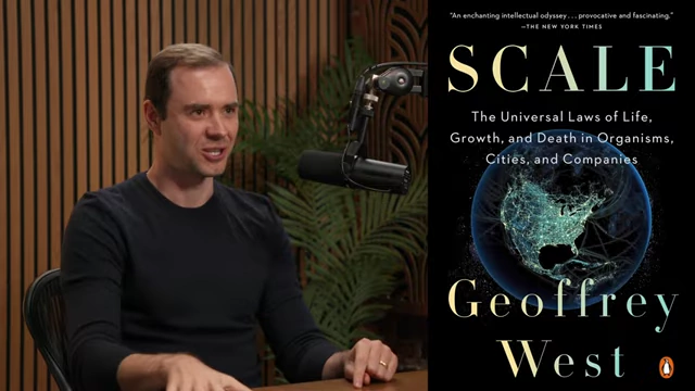 Geoffrey West's book "Scale: The Universal Laws of Life, Growth, and Death in Organisms, Cities, and Companies"