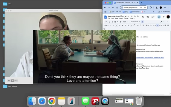 The connection between love and attention from Ladybird.