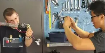 Alex filming a video in the early days of LTT