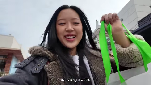 The speaker's past shopping habits, admitting to a shopping addiction in 2025.