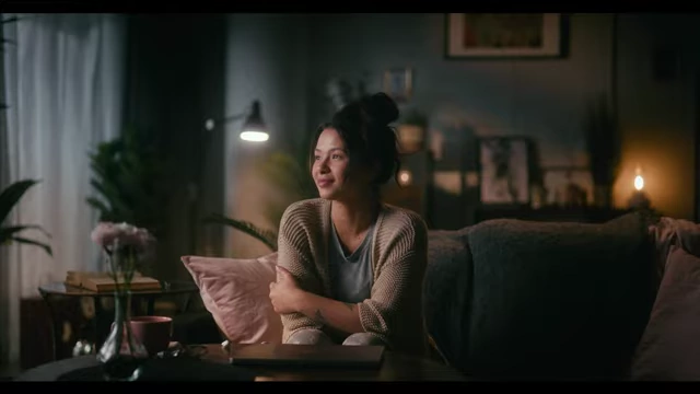 The original wide shot demonstrating its higher contrast ratio for scene shaping
