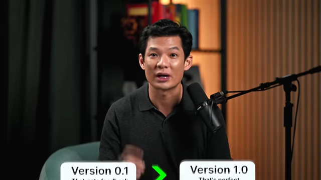 An imperfect version of work that has received feedback is more valuable than a "perfect" first version produced in isolation.