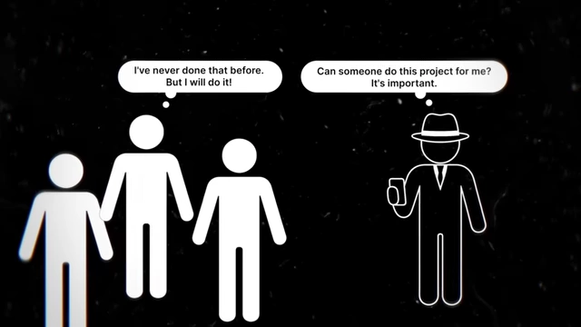 Individuals commit to taking on challenging projects slightly beyond their current skill level to accelerate growth.